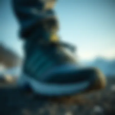 Athletic footwear designed for winter activities